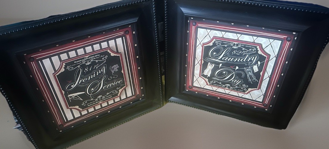 Set Of 2 Laundry Room Decor – Framed Prints –