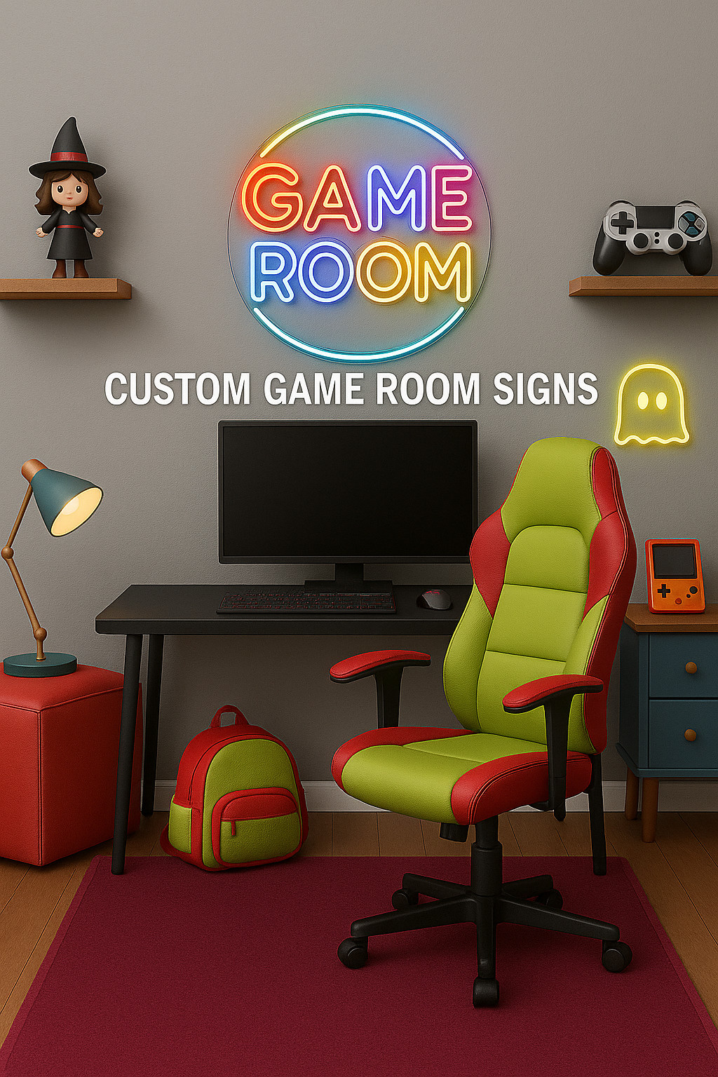 Personalized LED Wall Sign – Custom Neon Light for Man Cave, Bar, Home Decor