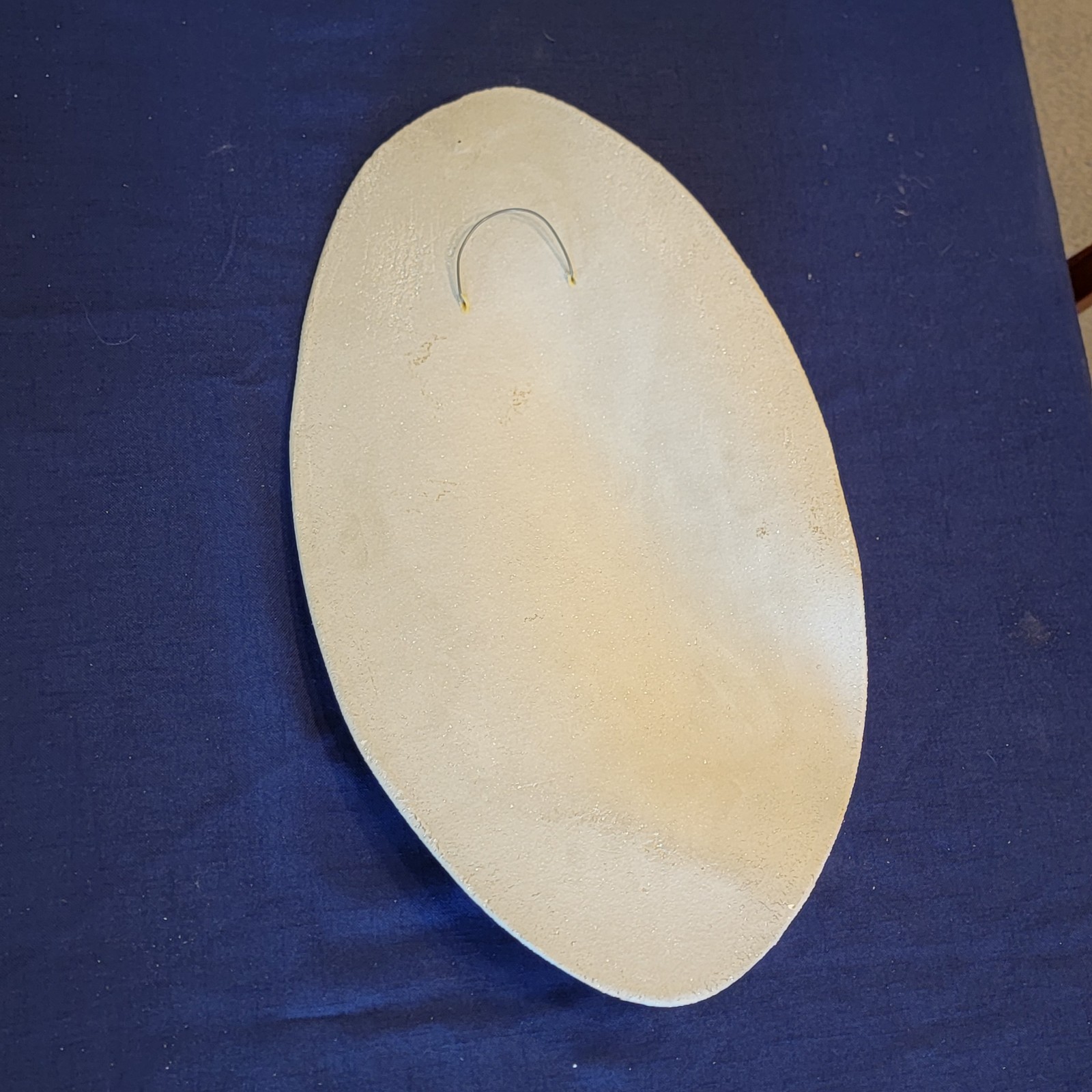 Vintage Signed DENISE CANTIN Pottery Hanging Wall Art Sculpture Abstract Canada