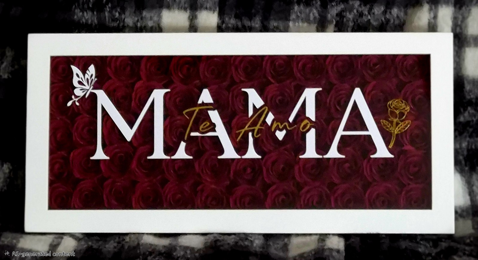 Mother’s Day shadow box