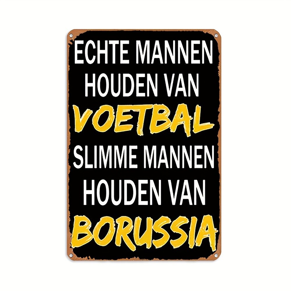 One Piece of Vintage Metal Iron Sign,Tin Metal Signs Measuring 8.0inch by 12.0