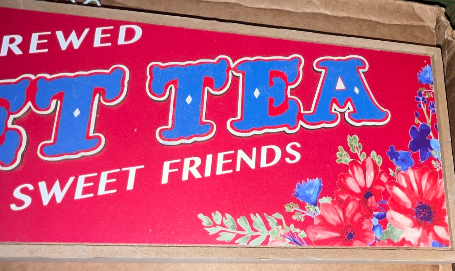 The Pioneer Woman Sweet Tea Sign