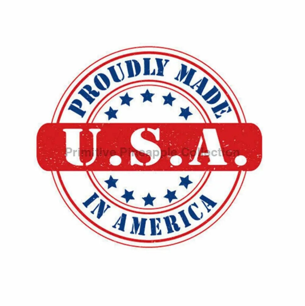 Stars and Stripes Forever Metal Sign – 12×8 Inch Primitive Americana Decor