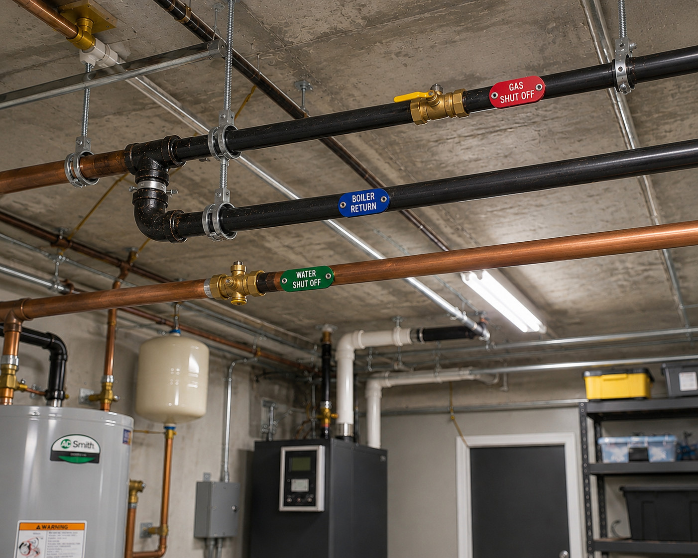 Custom engraved metal tags – electric panel, utility,HVAC, Plumbing or anything