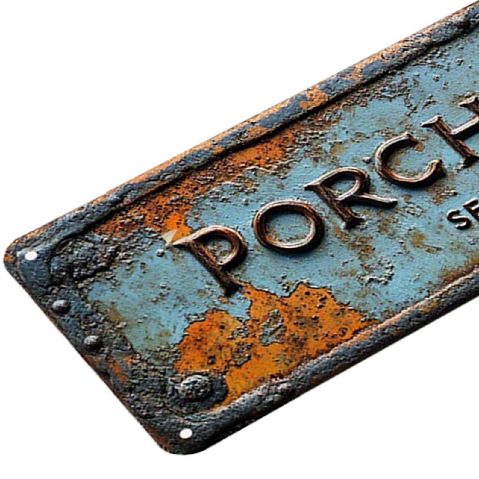 Vintage Porch Therapy Session In Progress Aluminum Outdoor Wall Sign 40x10cm