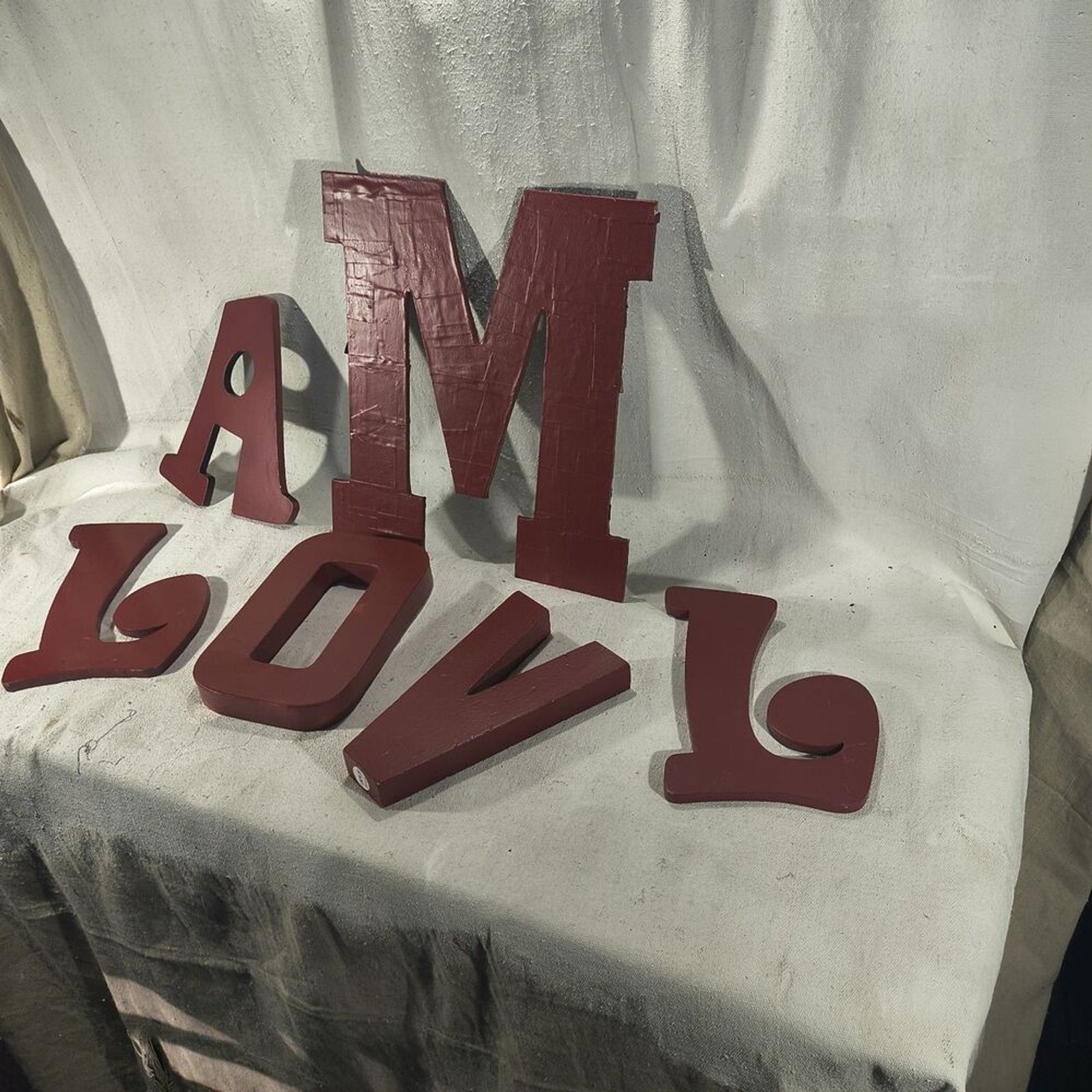 Display Letters In Sizes From 18″ To 5.25″ Variety of 22 different Letters