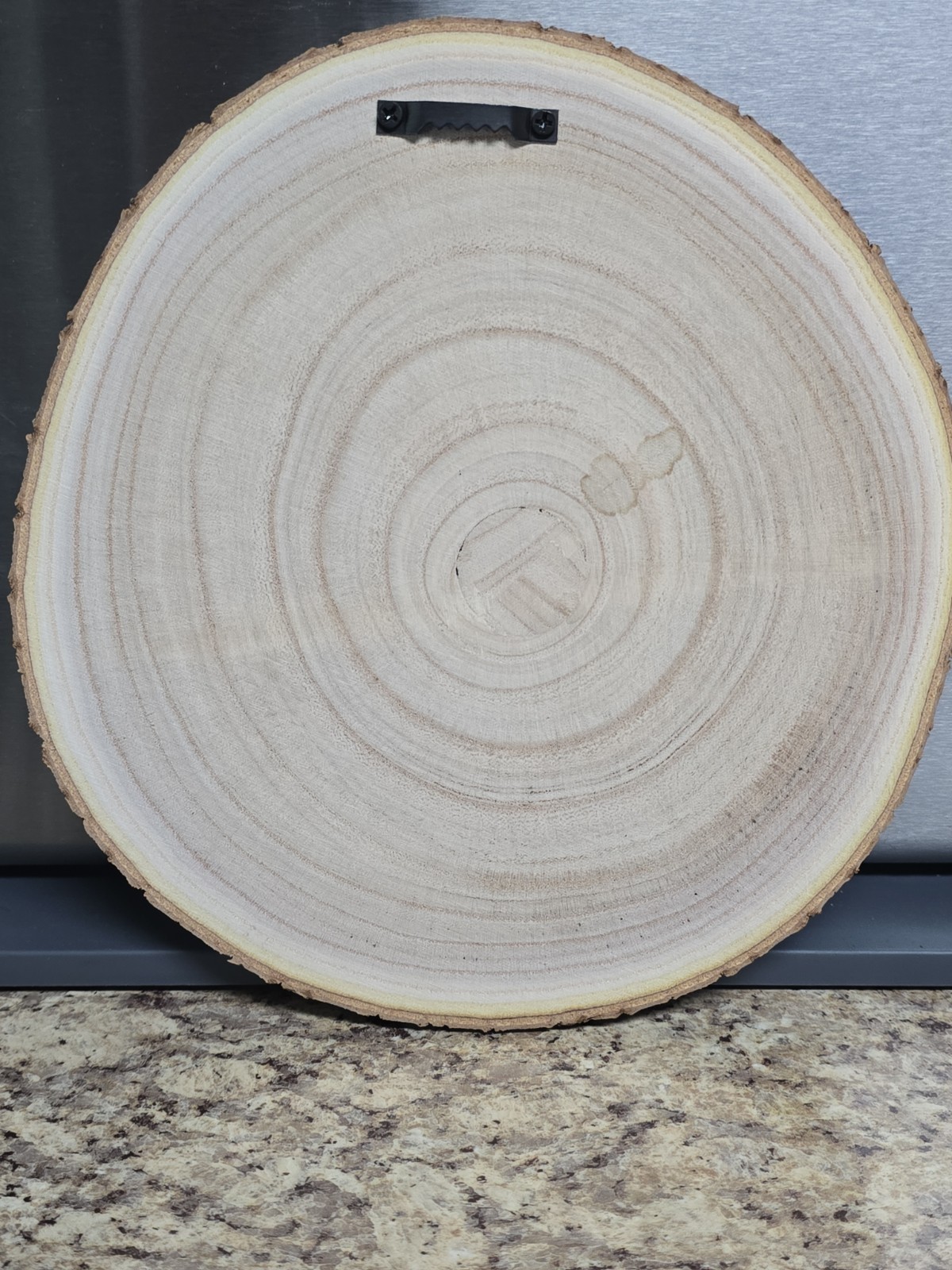 Laser Engraved 8″-9″ Wood Round Sign. All Gave Some Some Gave All Military theme