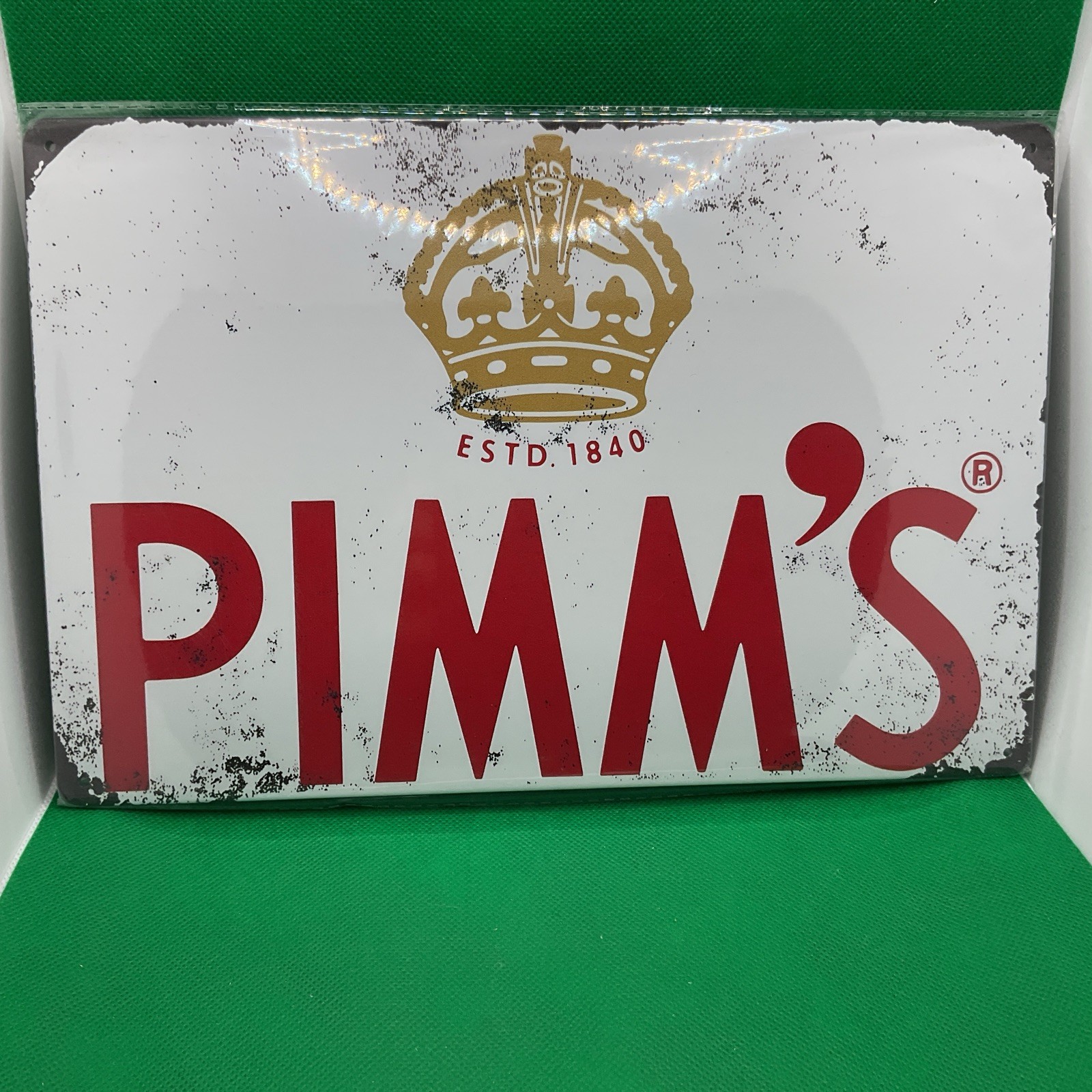 PIMMS- Metal Sign For Game Room/Man Cave/Bar