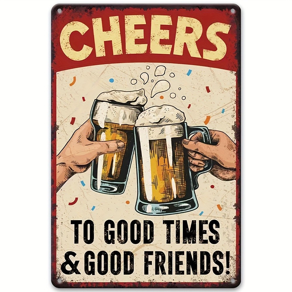 Aluminum Signage Decorative Signs Plaques Family Farm Bar Outdoor Sign