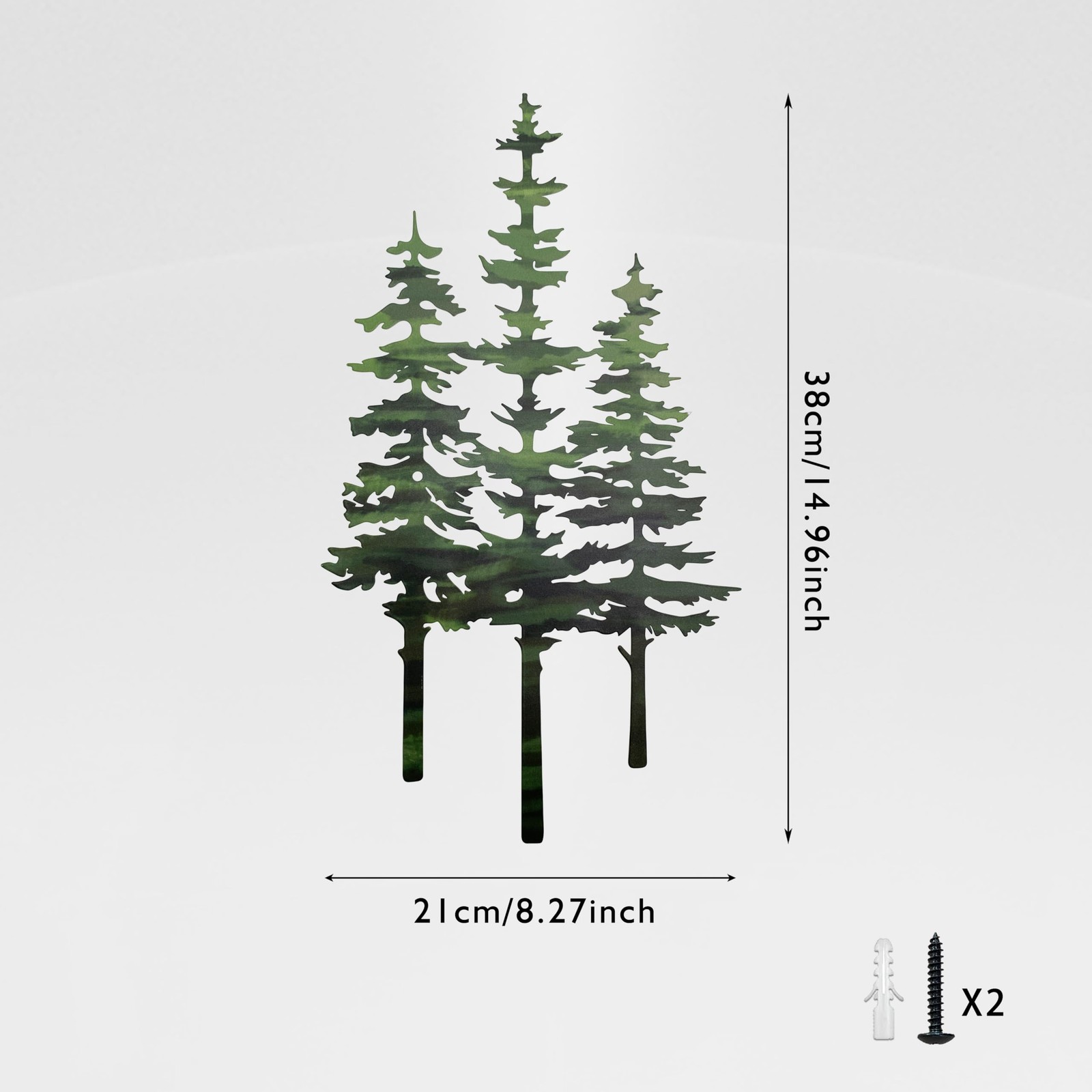 noxozoqm Metal Tree Wall Decor,Cabin & Rustic Wall Decor for Home Office Farm…