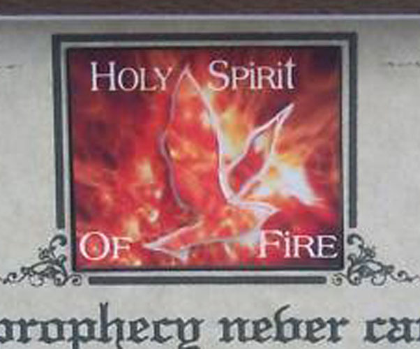 Bible Verse Plaque 3D Shadow Box Framed Christian Gift “PROPHECY CAME BY HOLY