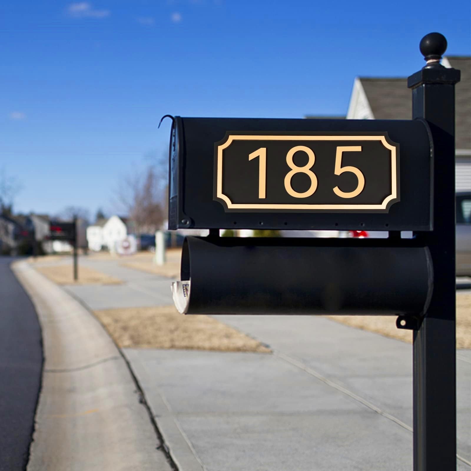 House Numbers for Outside, Address Plaques, Mailbox Numbers, 2 Sets of Number…