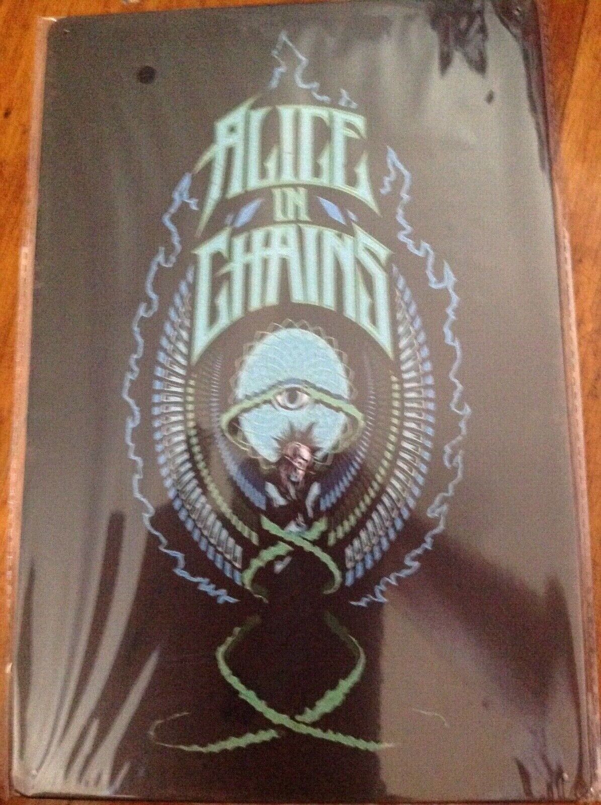 Rock Band Tin Signs..Kiss..Sabbath..Bowie..Alice in Chains & More