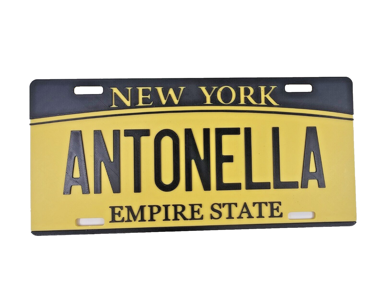 Custom 3D printed PLA NEW YORK decorative plate -Christmas Gift Home Decoration