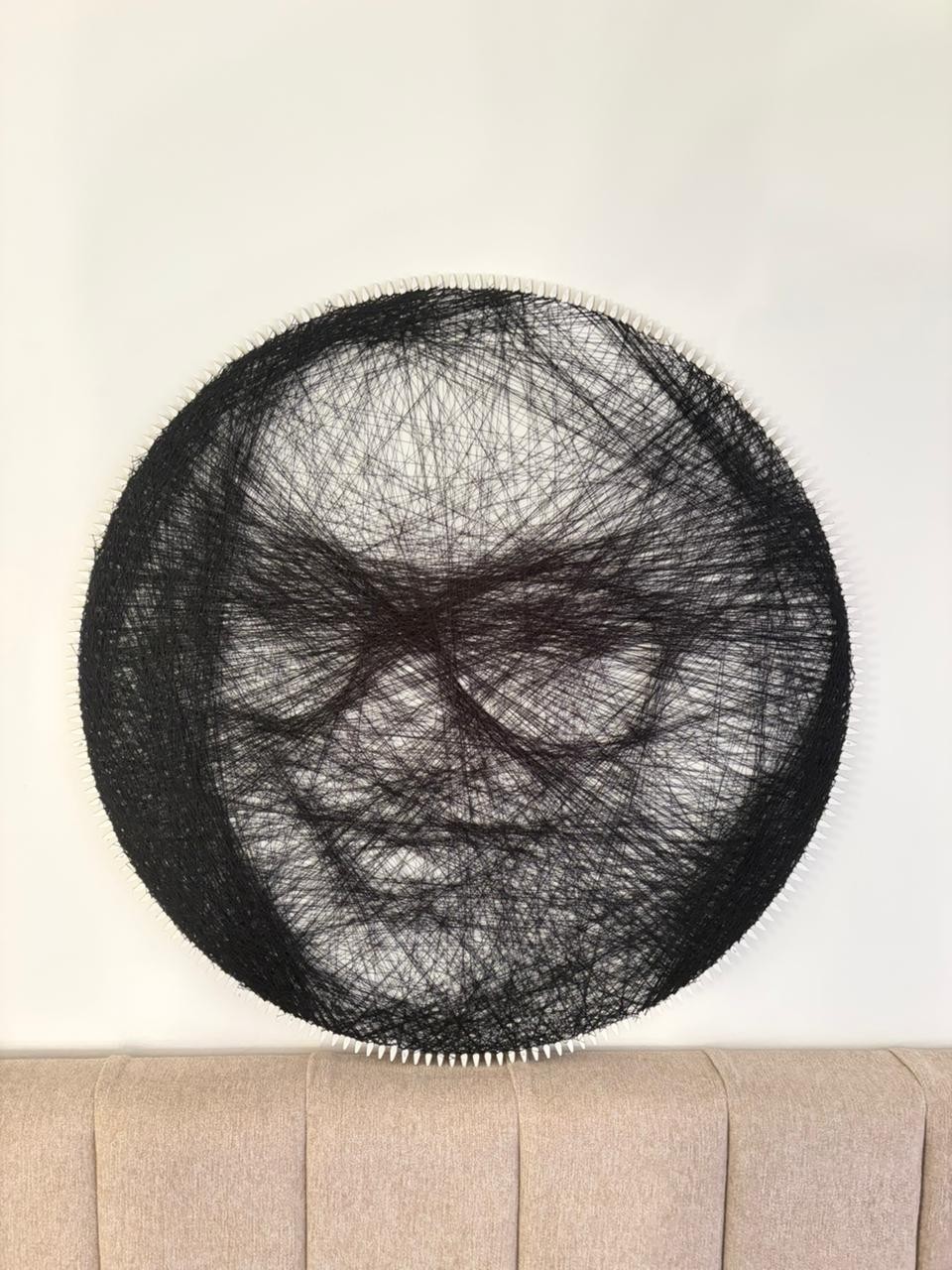 Luxury Personalized String Art Drawing Gift Custom Handmade Photo Portrait Wall