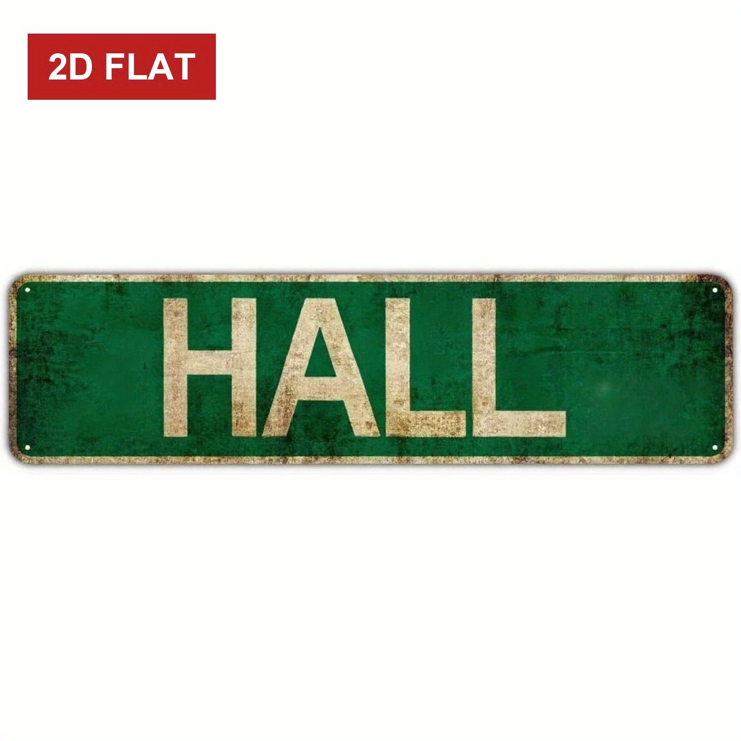 Vintage Metal Sign Hall Retro Aluminum Street Sign 18×4 Funny Decoration