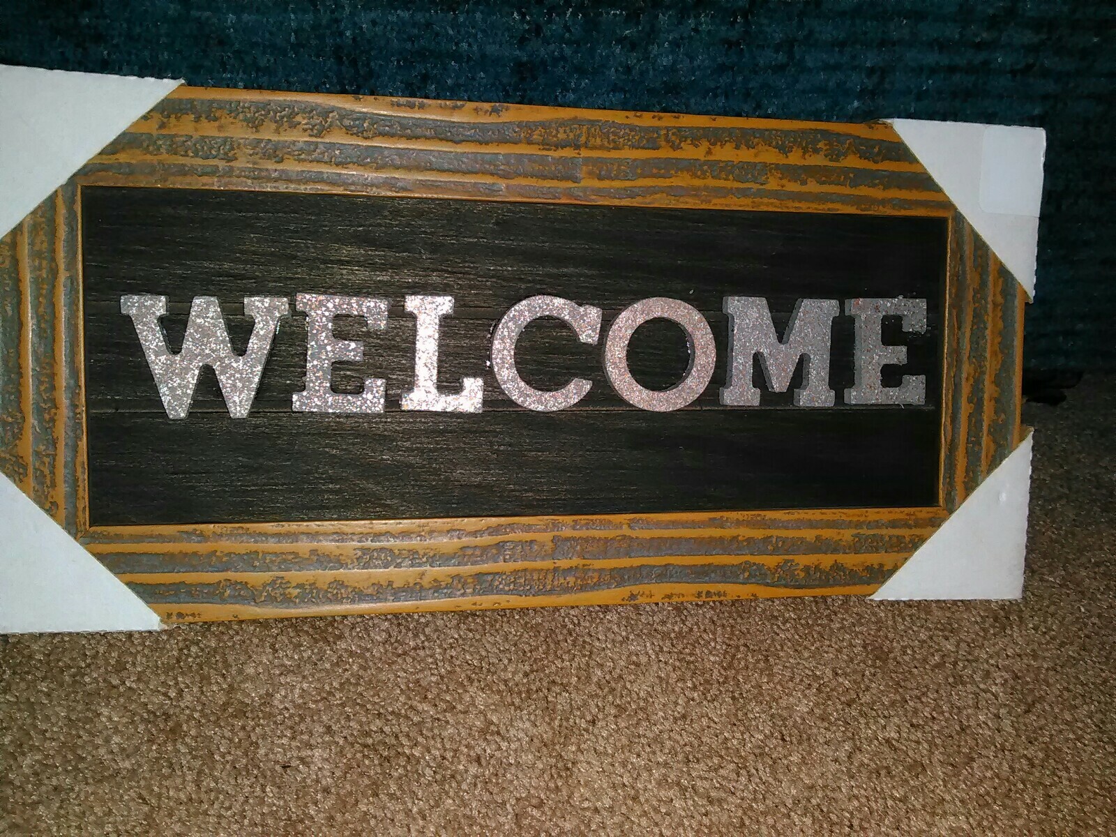 “WELCOME” Wall Sign * Brand New! Indoor/Outdoor! Sign Of The Times!