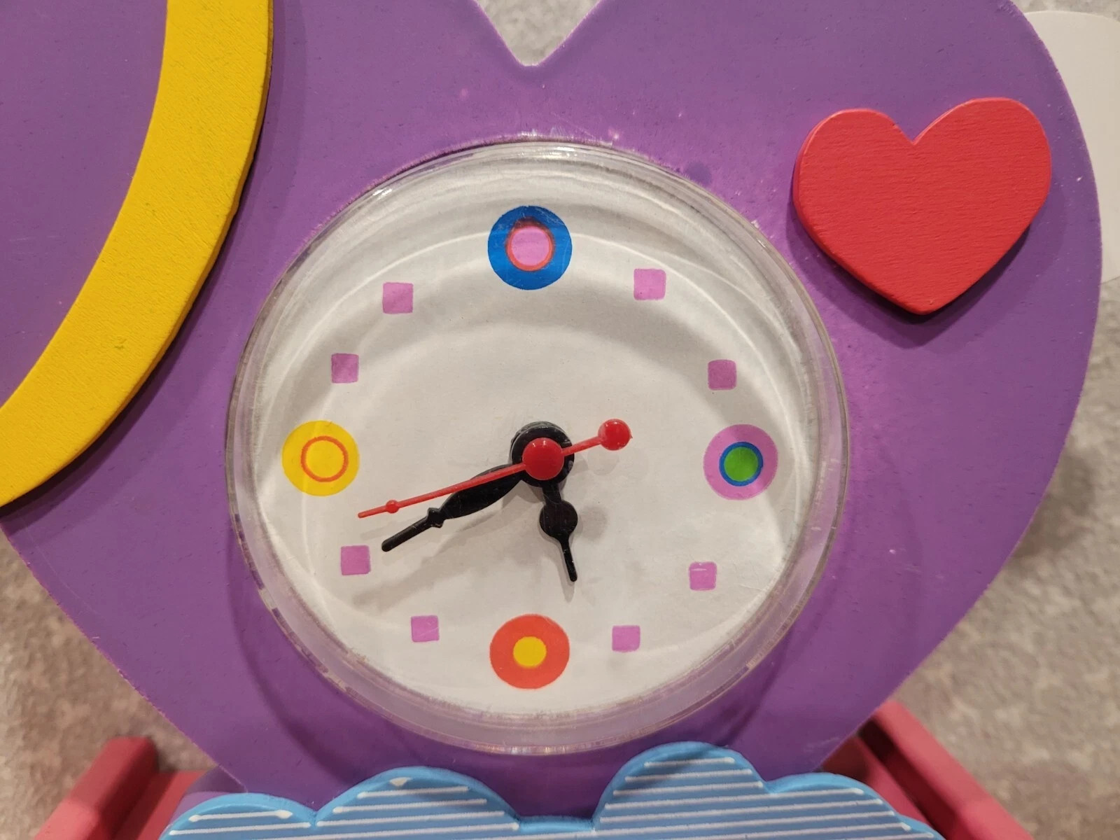 2000s Y2K Bombay Kids Cat Ring Holder Wall Hanger Angel Heart Clock Frame Lot