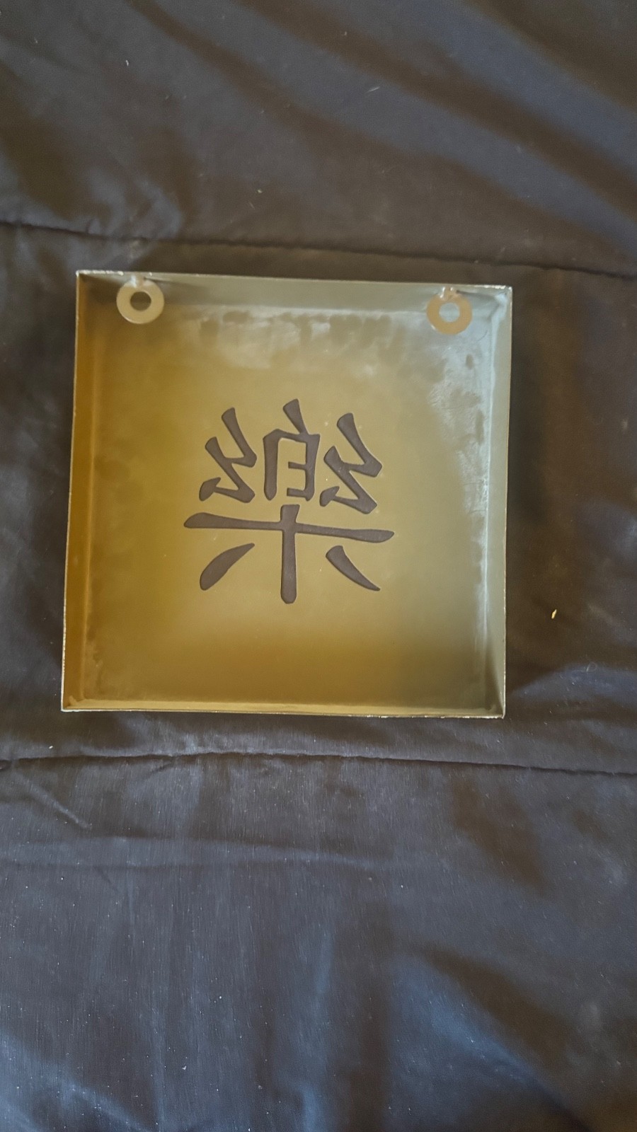 Asian Happiness 9X9 Metal Sign Home Decor