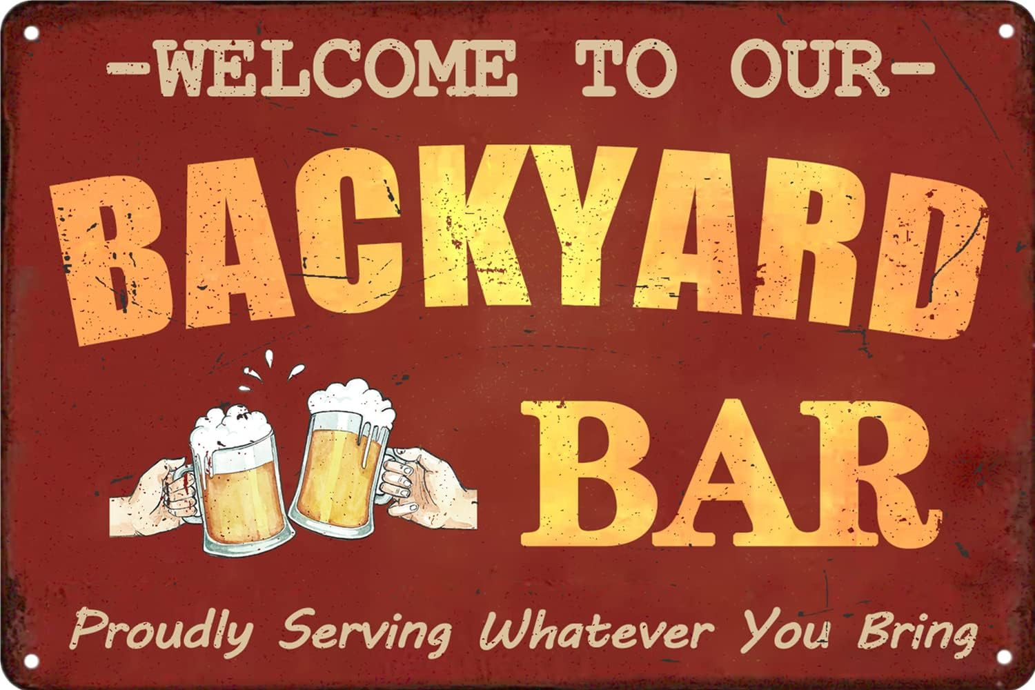 Funny Bar Signs And Decor Outdoor Patio Sign Pool Deck Decor Accessories Man …