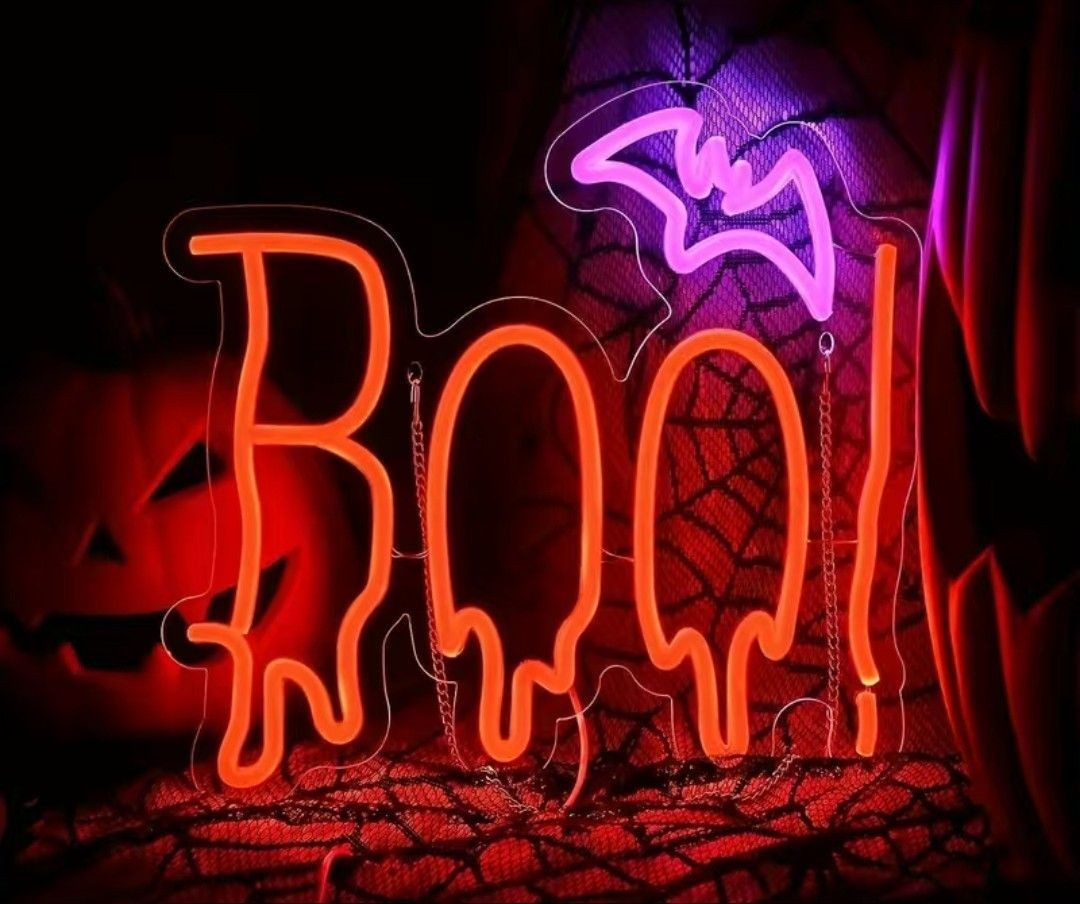 Custom Personalized Neon LED Light Sign Party Halloween,Beer Bar Room Wall Decor