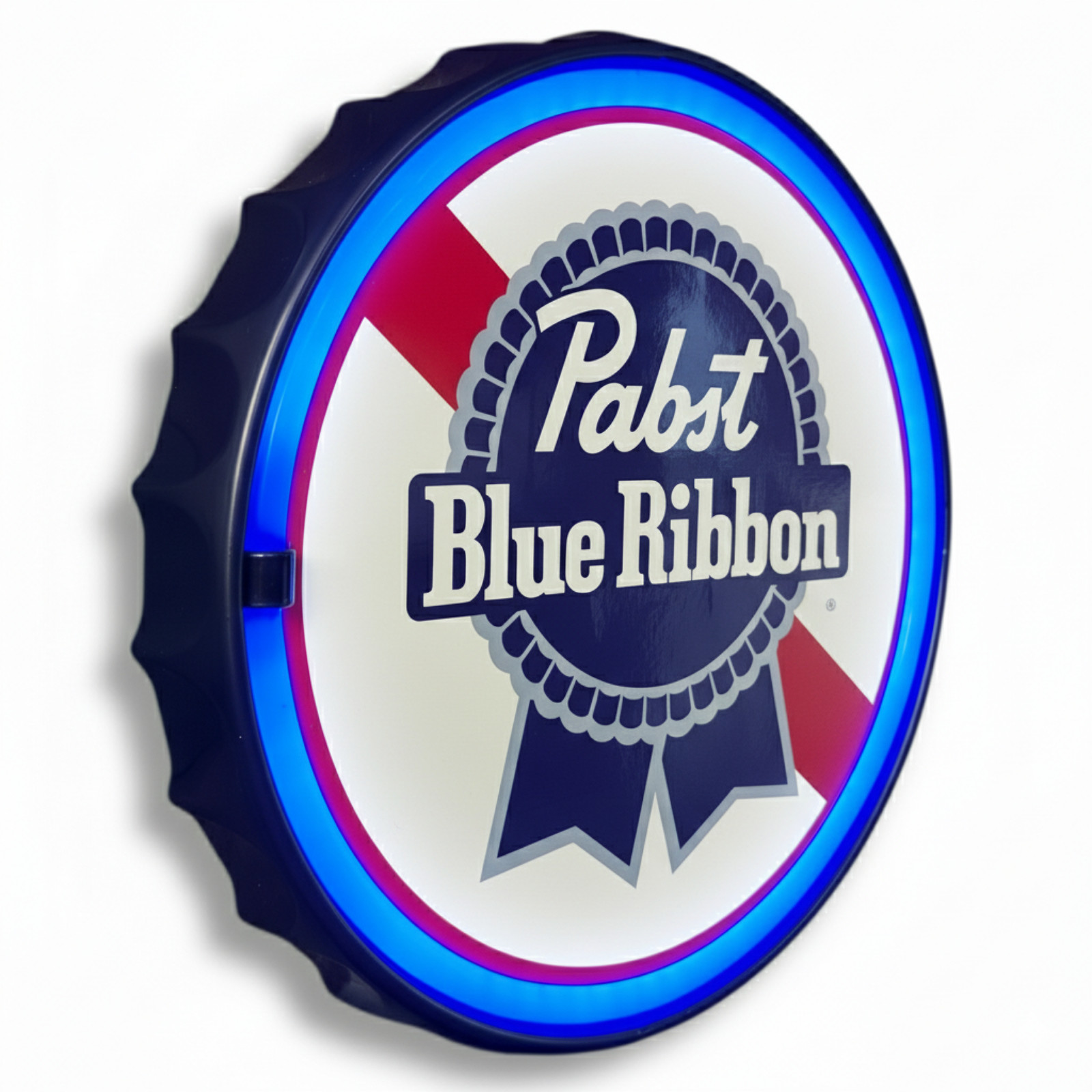 Pabst Blue Ribbon 12″ LED Neon-Style Rope Light Sign Man Cave Bar Wall Decor