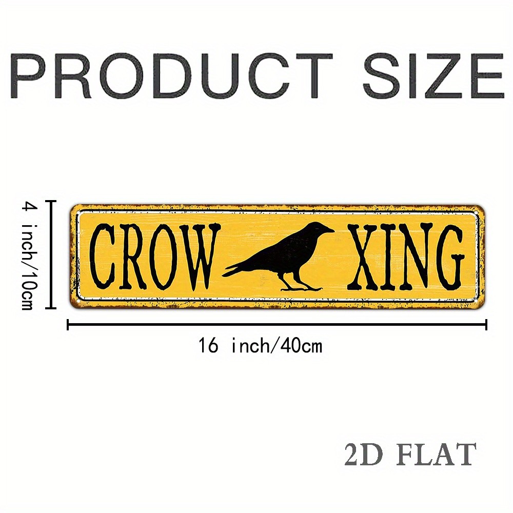2D Flat Vintage Metal Iron Sign 10.01cm X 40.01cm