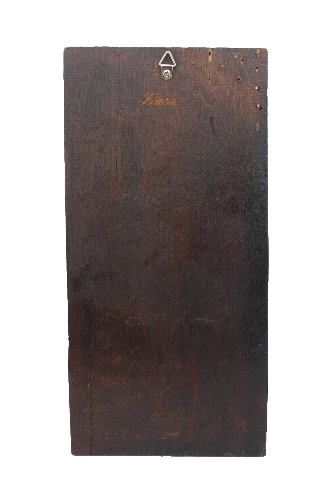 Elephant Hand Carved Wood Hanging Display Sign – Handmade in Laos