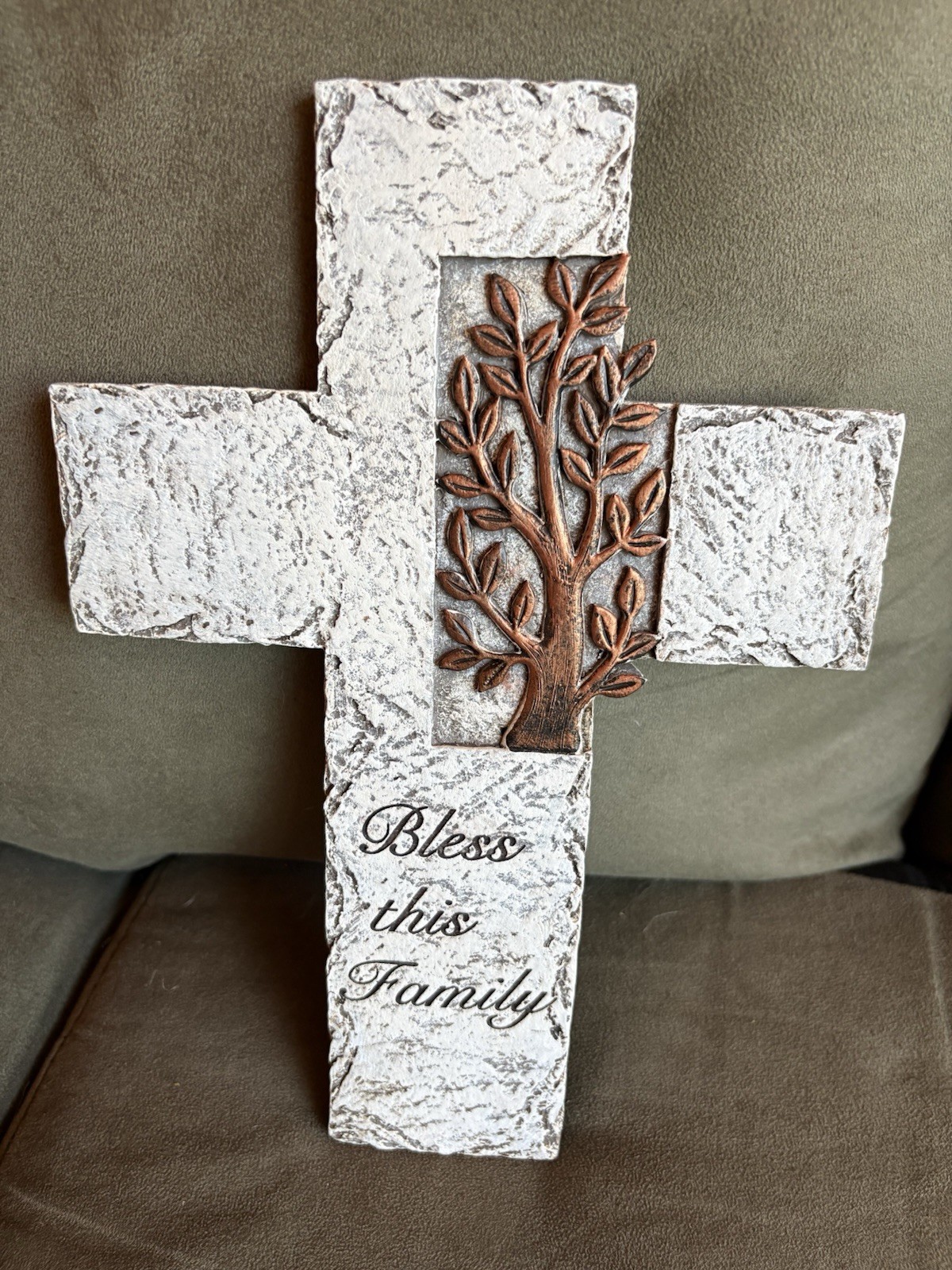 Tree Of Life Bless This Family Cross