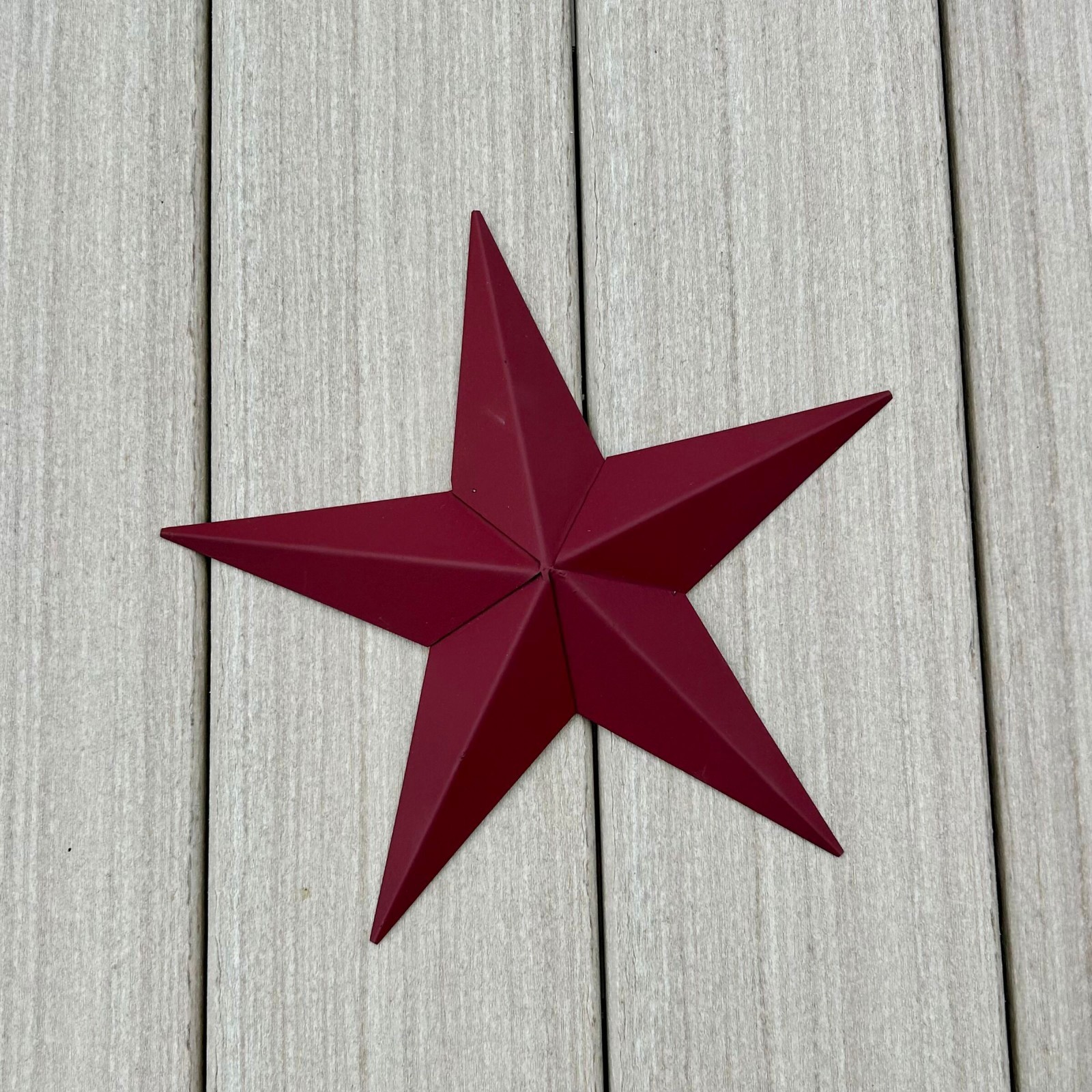 New!! Amish Barn Star Heavy Gauge Rust Resistant Steel – Matte Finish