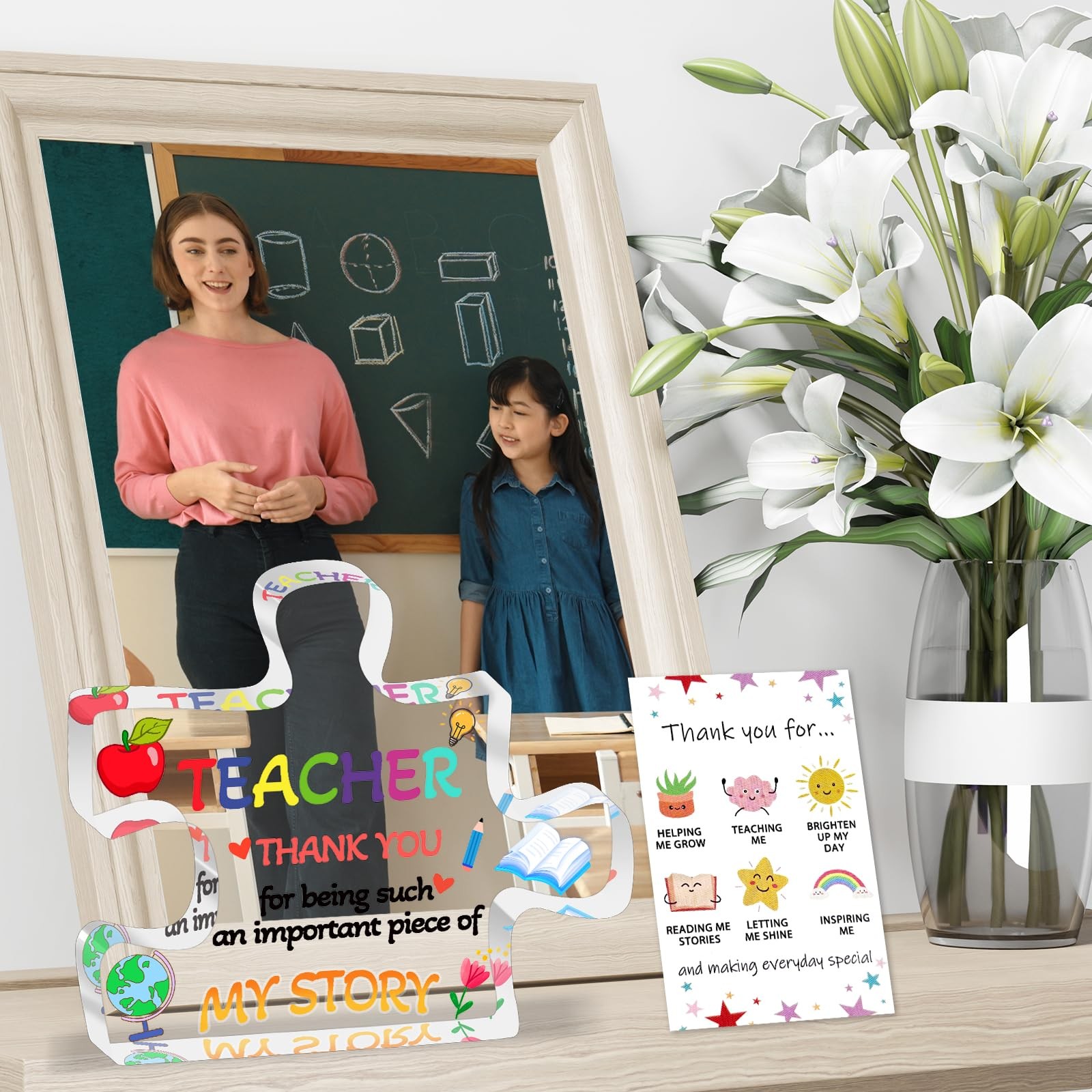 Appreciation Gifts for Teacher, Best Teacher Graduation Gifts Thank You Engra…