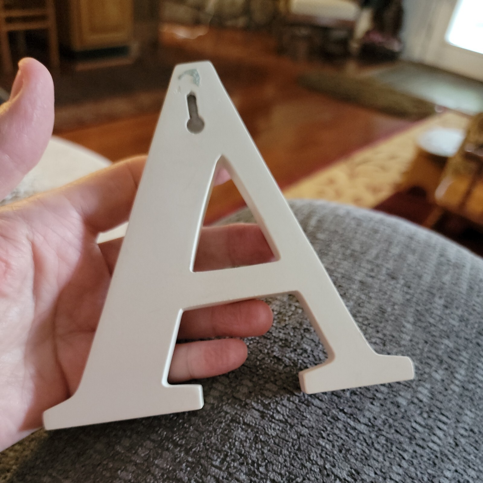 MPI 5” Classic Letter White A Craft Projects DIY Home Decor Wall Art