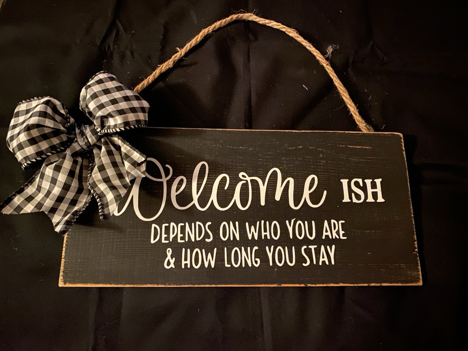 Handmade Rustic Wall Signs & Wreaths, Seasonal Decor, Wood & Fabric, Multicolor