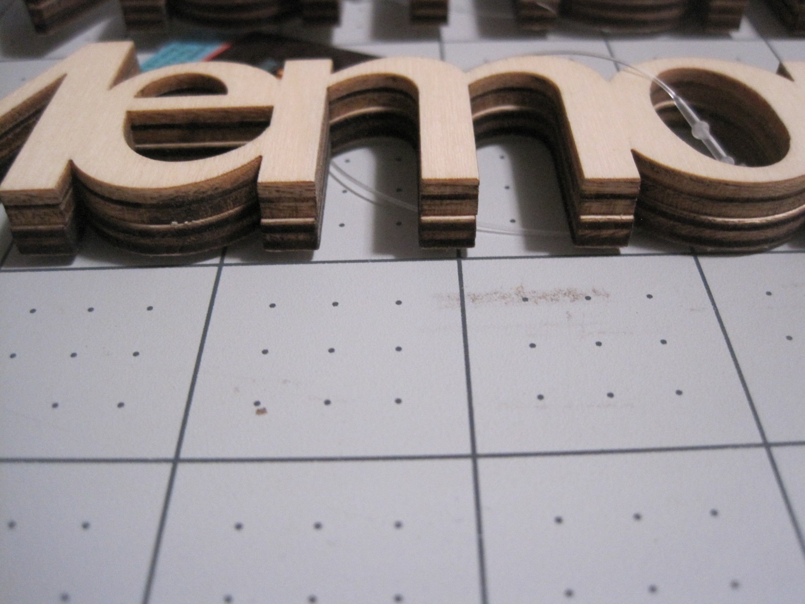 Lot of 7 Wood cutout words Paint Craft Home Love Family Memories New with tags