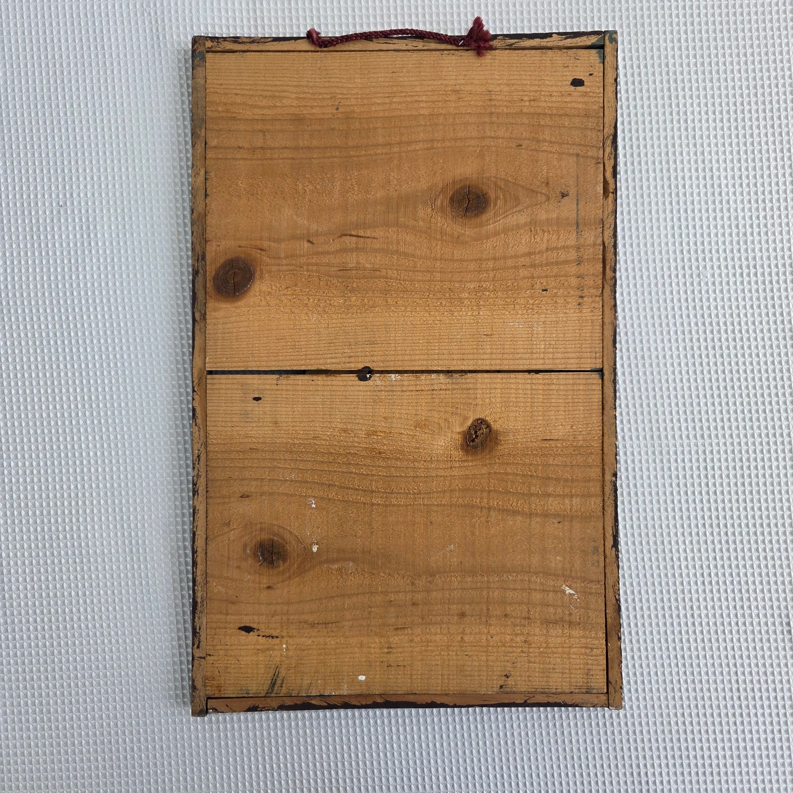 Handmade Folk Art Barn Board Slatted Wooden Lathe Wood Owl 11″ x 17″ Green Brown