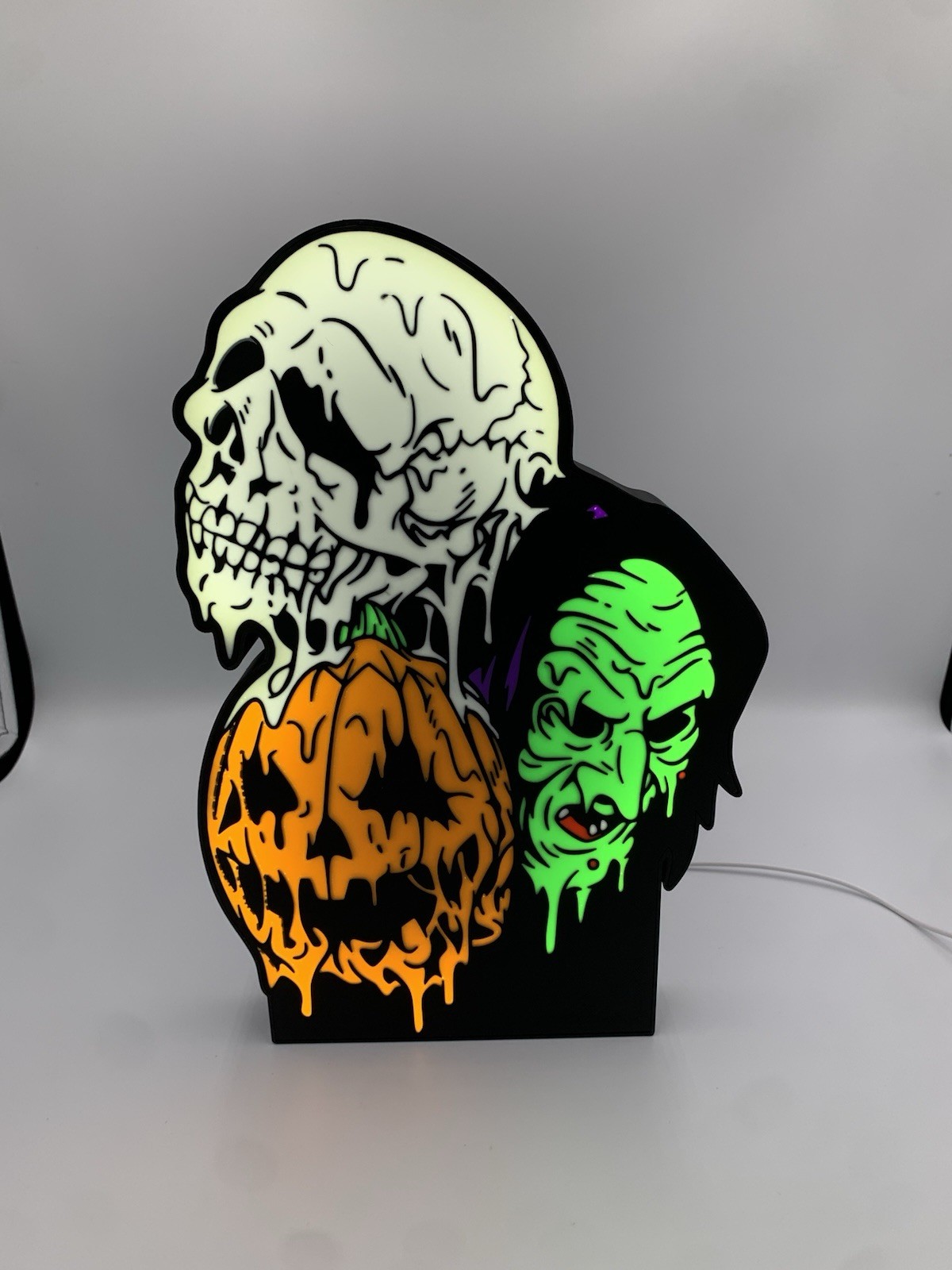 Halloween 3 Light Box Sign V3