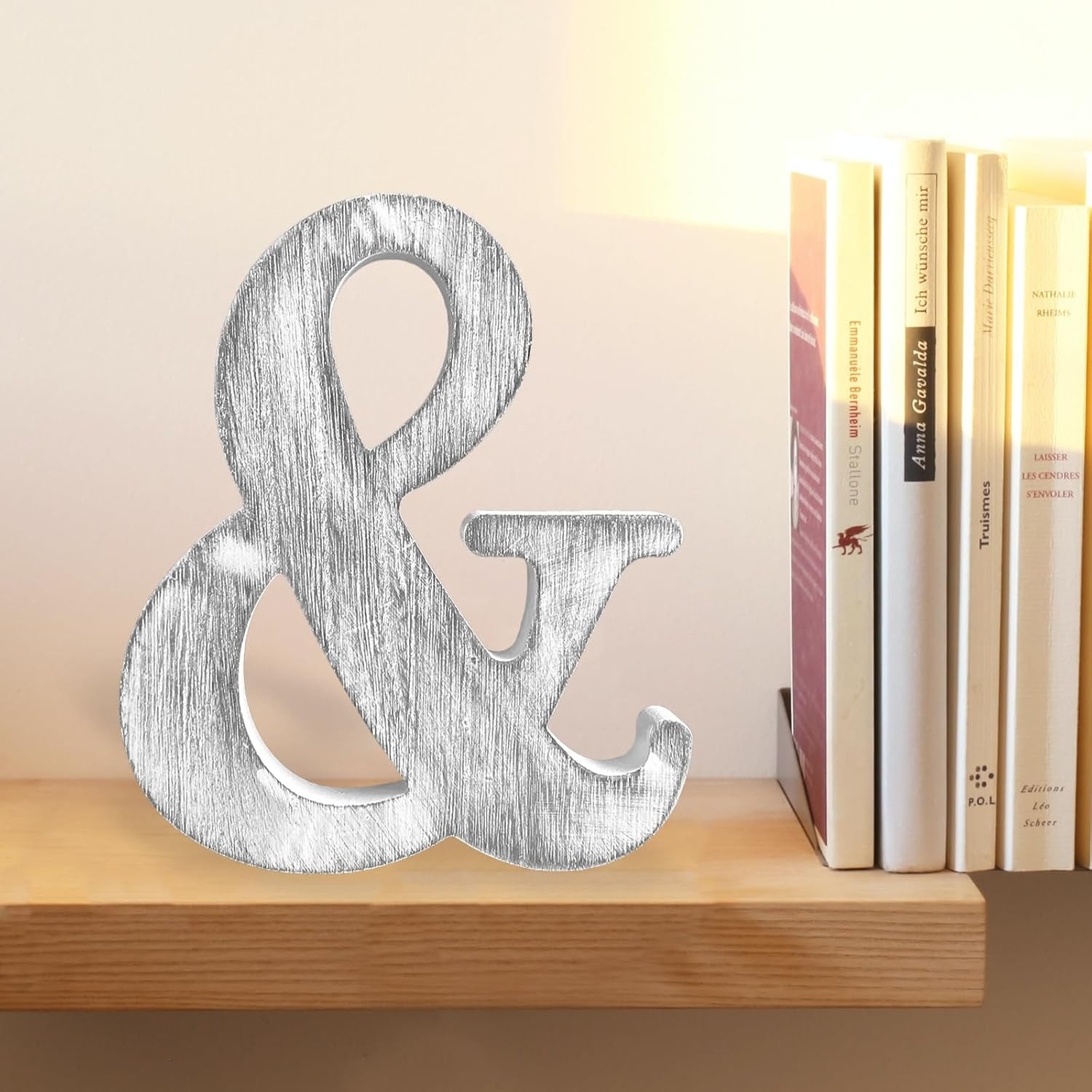 8 Inch Wood Letters Unfinished Rustic Wood Letters for Wall Decor Decorative Sta