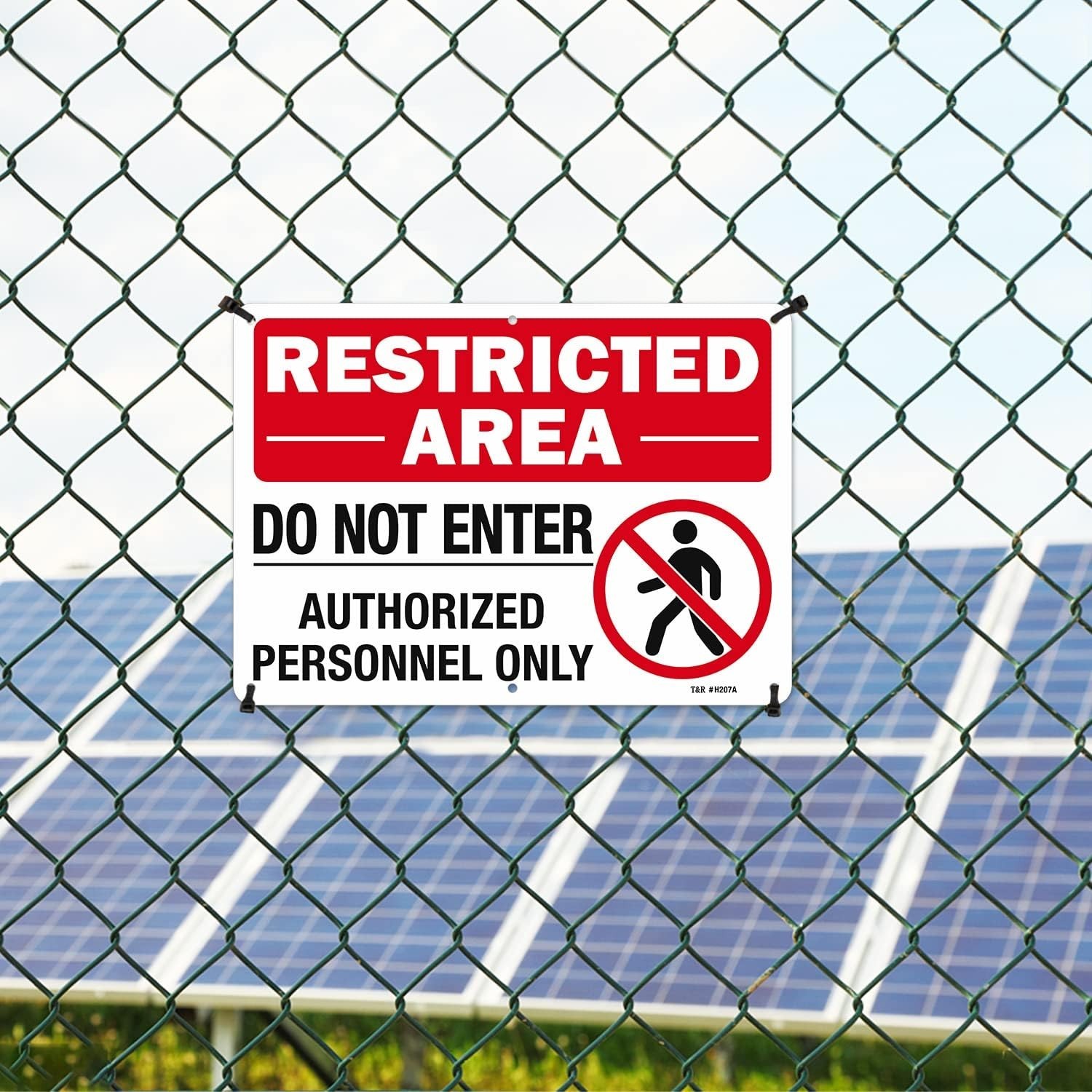 Waterproof Do Not Enter Sign, 2 Pack
