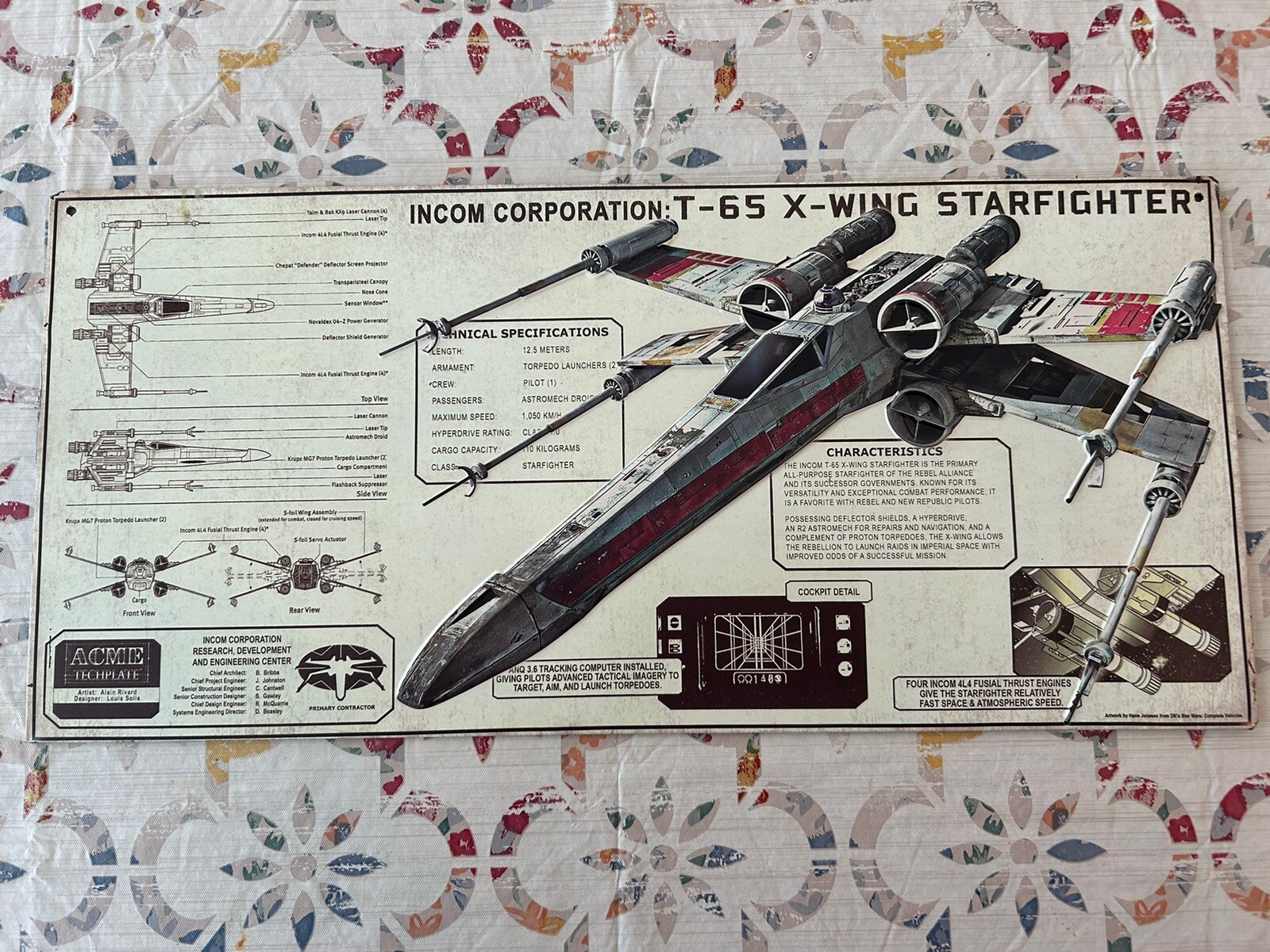 Star Wars metal signs lot of 5, Star Wars, Empire Strike Backs, Return of the Je