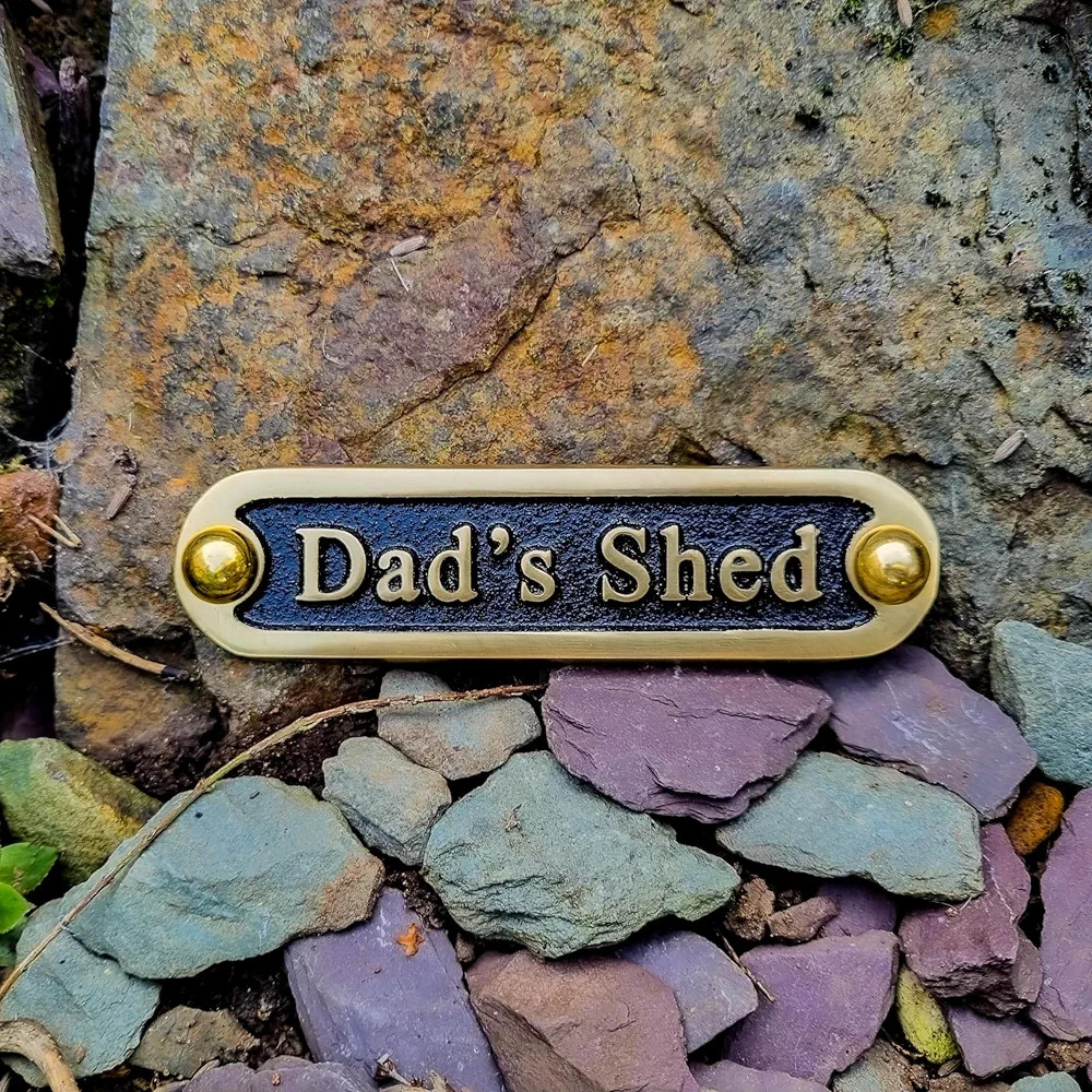 Personalized Brass Plaque – Ideal for Recognition Plaques, Name Plates, and sign