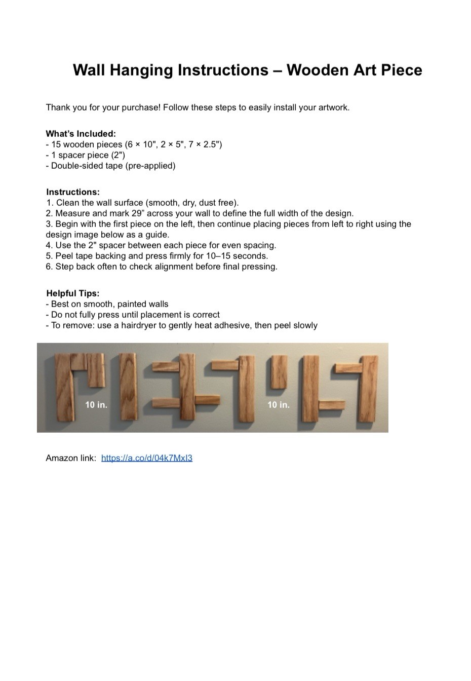 Modern Optical Illusion “Jesus” Wall Art – Oak Wood