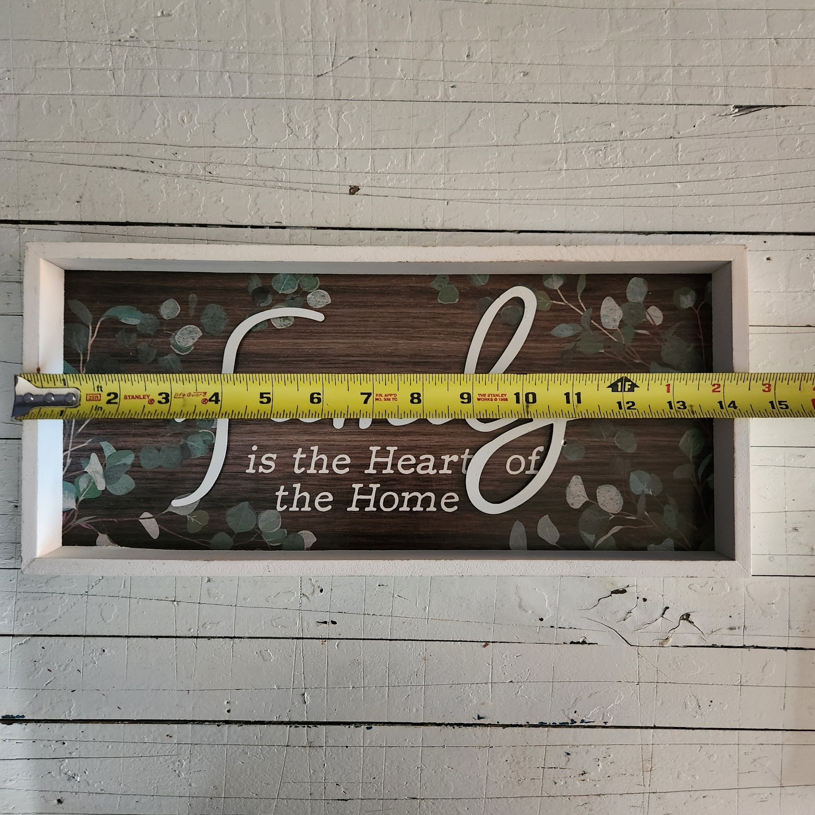 3pc Printed Wood Floral Decorative Hanging/Freestanding Signs 15 x 8