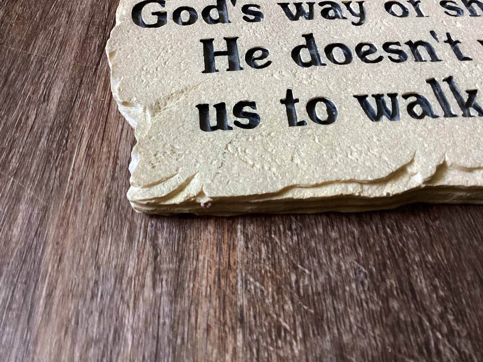 Friendship Quote Stepping Stone Wall Plaque 12967 Carson Resin 8×10”