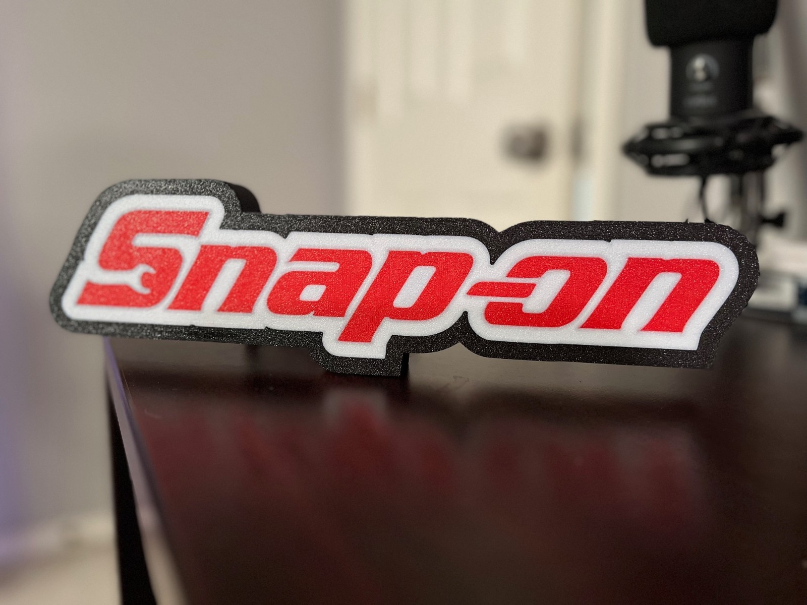 Snap-on Logo LED Back lit Light Box Sign Garage Shop Man Cave Decor 3D printed
