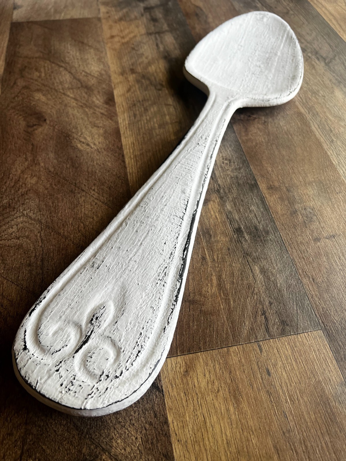 Rustic Kitchen Wall Decor, Fork and Spoon Utensils, Dining Room Breakfast NEW