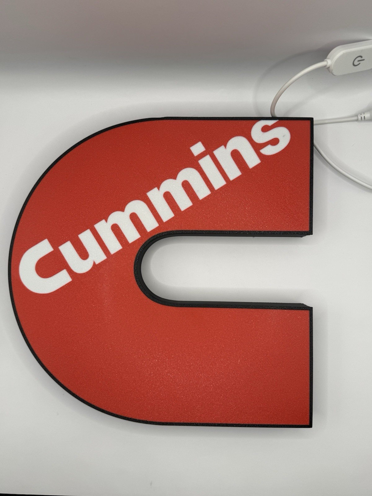 Red Cummins – Light Up LED Sign