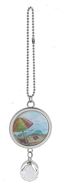 Ganz It’s A Good Day to be Anywhere Zinc Car Charm