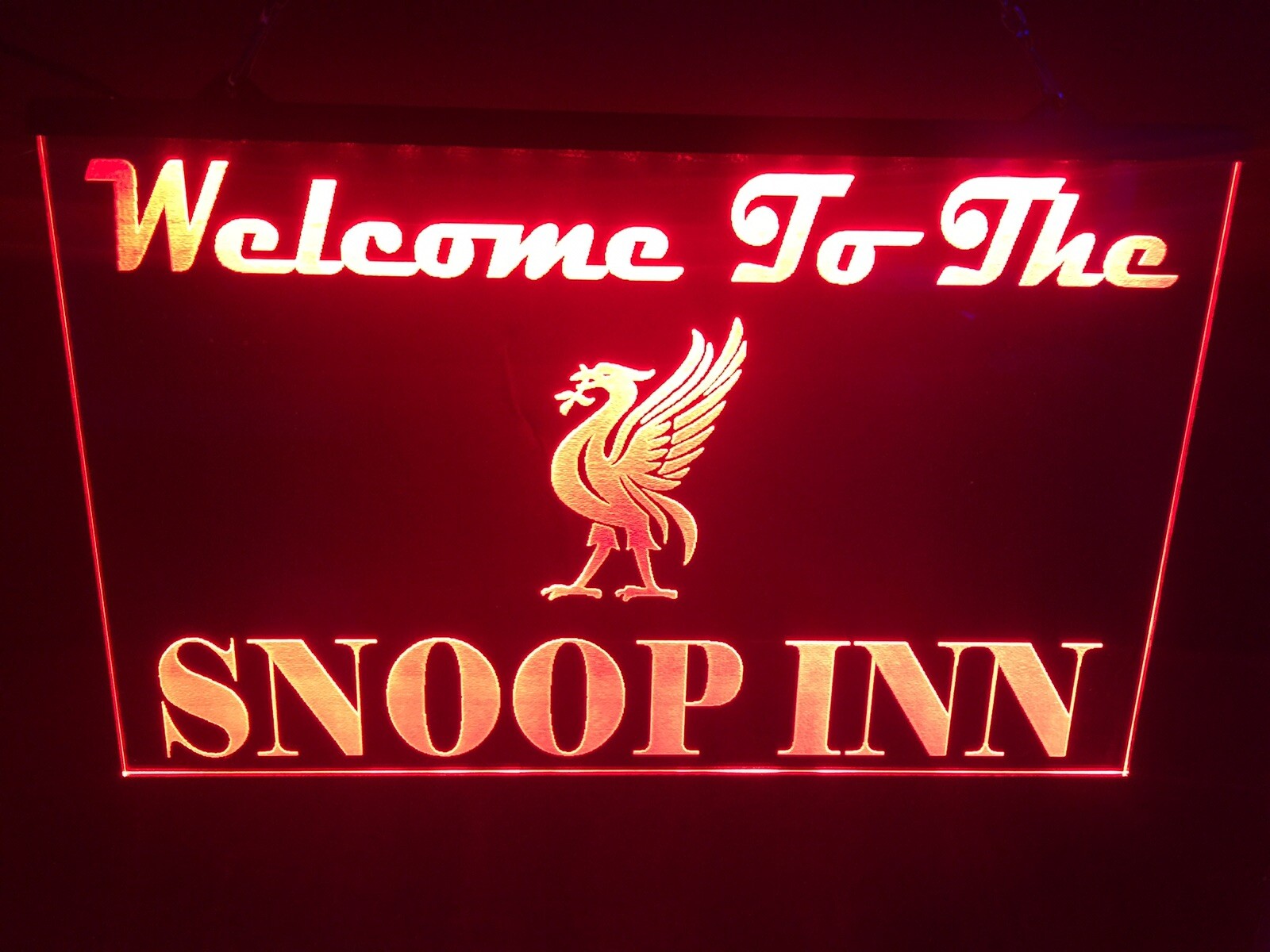 Led Light Sign Medium 8×12” Personalized Full Custom Business Game Room Garage