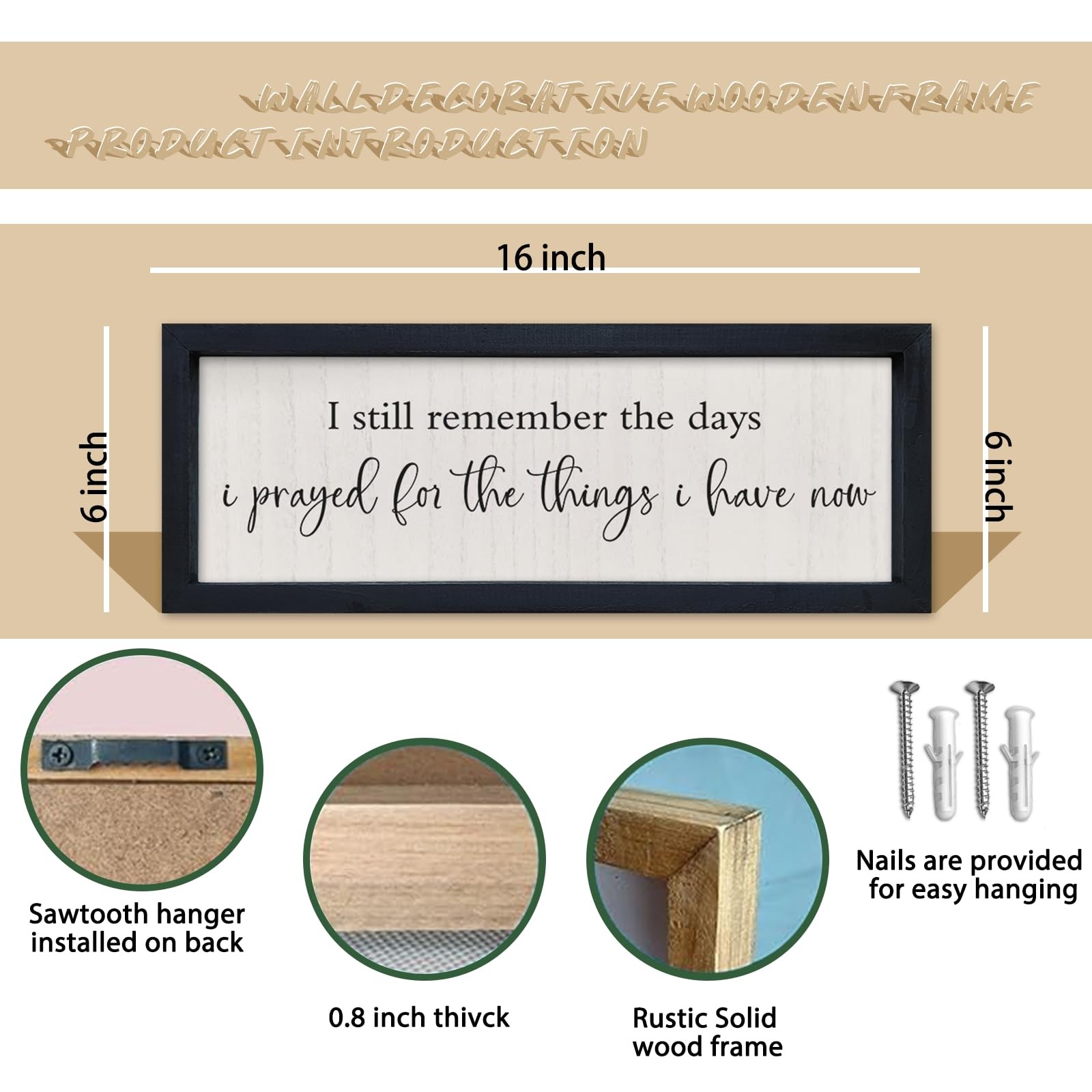 Inspirational Quote Bible Verse Wall Decor I Still Remember the Days I Prayed…