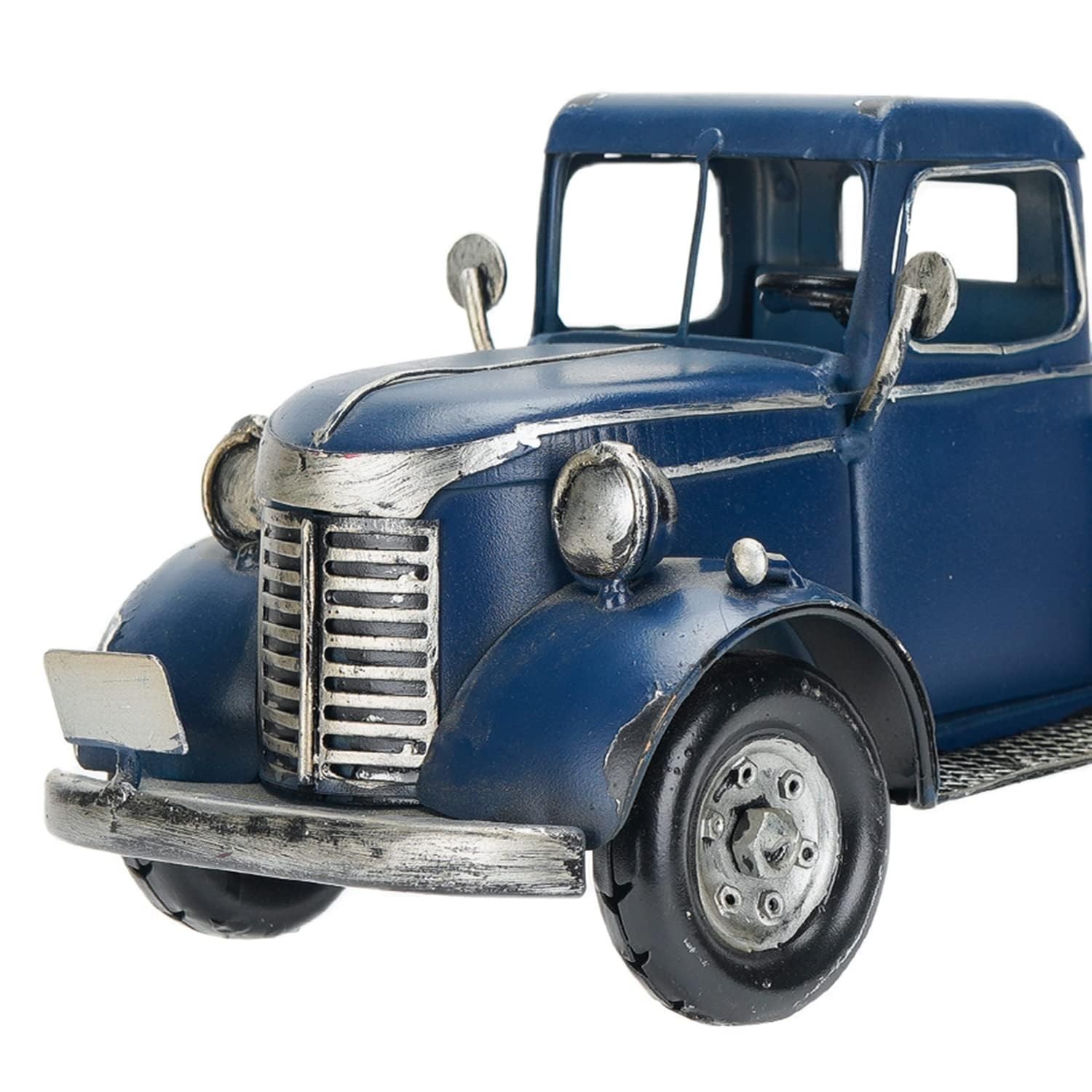 12in Collectible-Vehicles Classic Truck, Pick-up Model Iron Decorations, Coll…